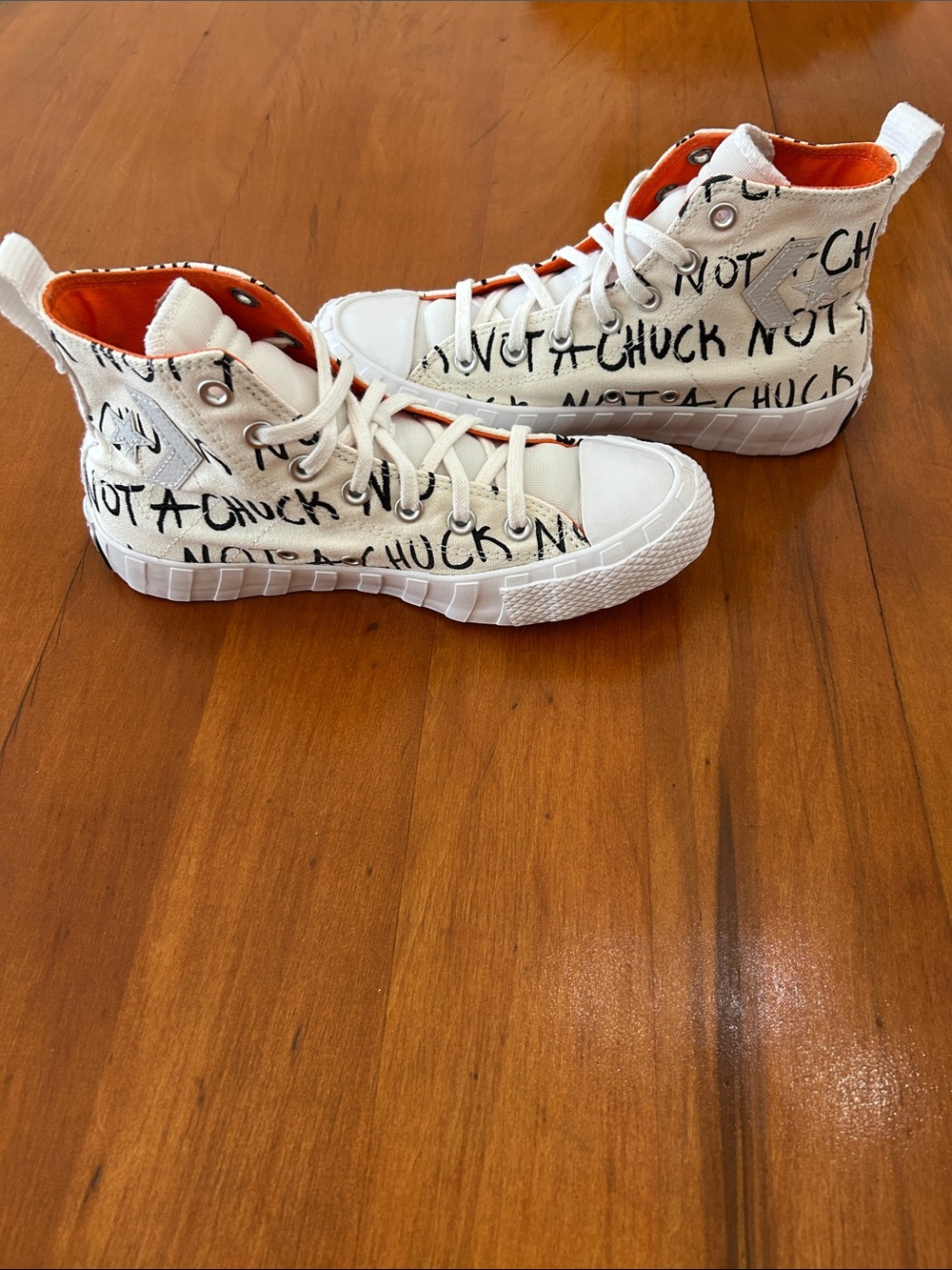 Converse Unt1tl3D "NOT A CHUCK" High GS/Youth 6=Women's 7.5 or 8 - Picture 7 of 11